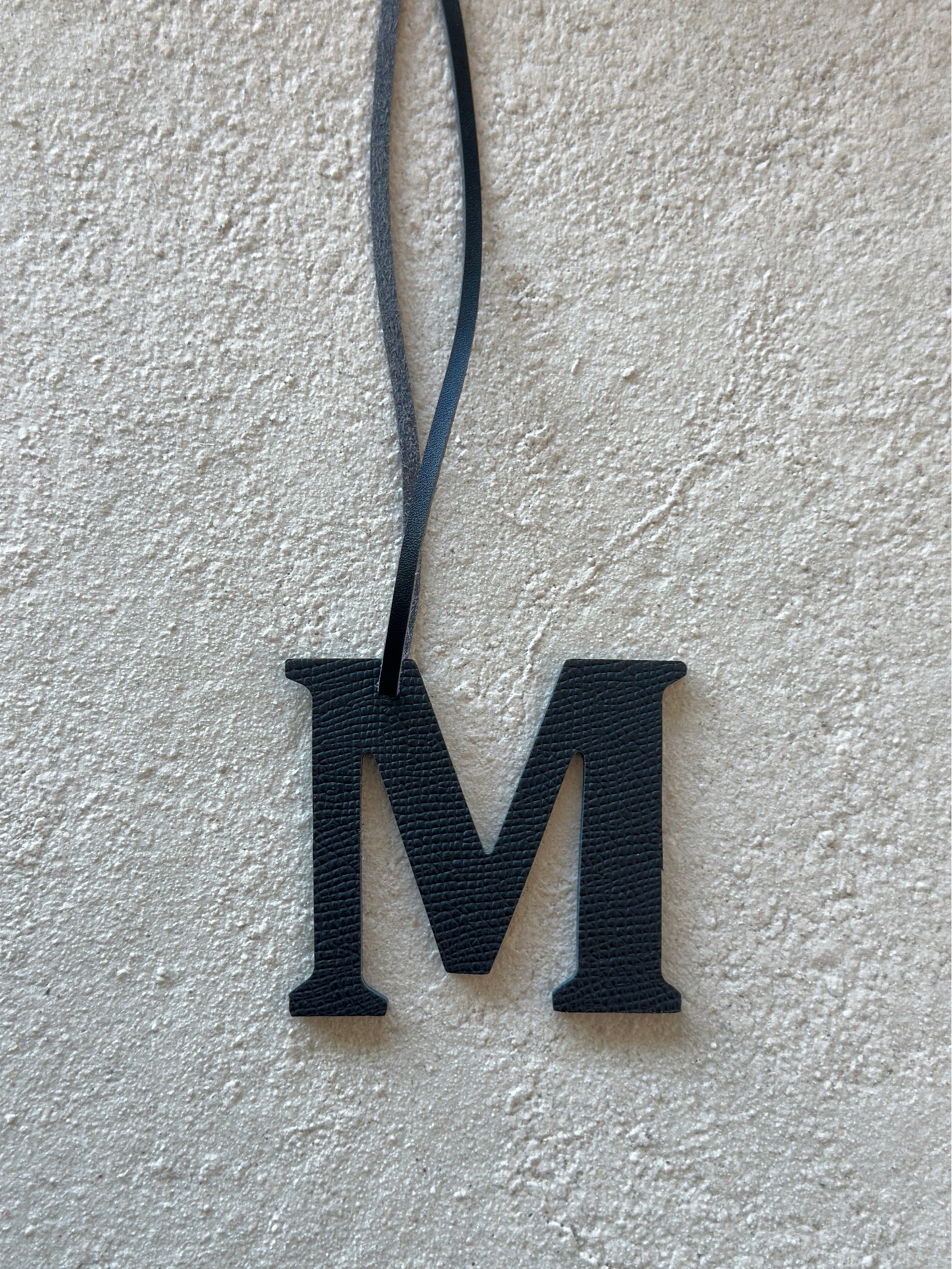 Letter M Black