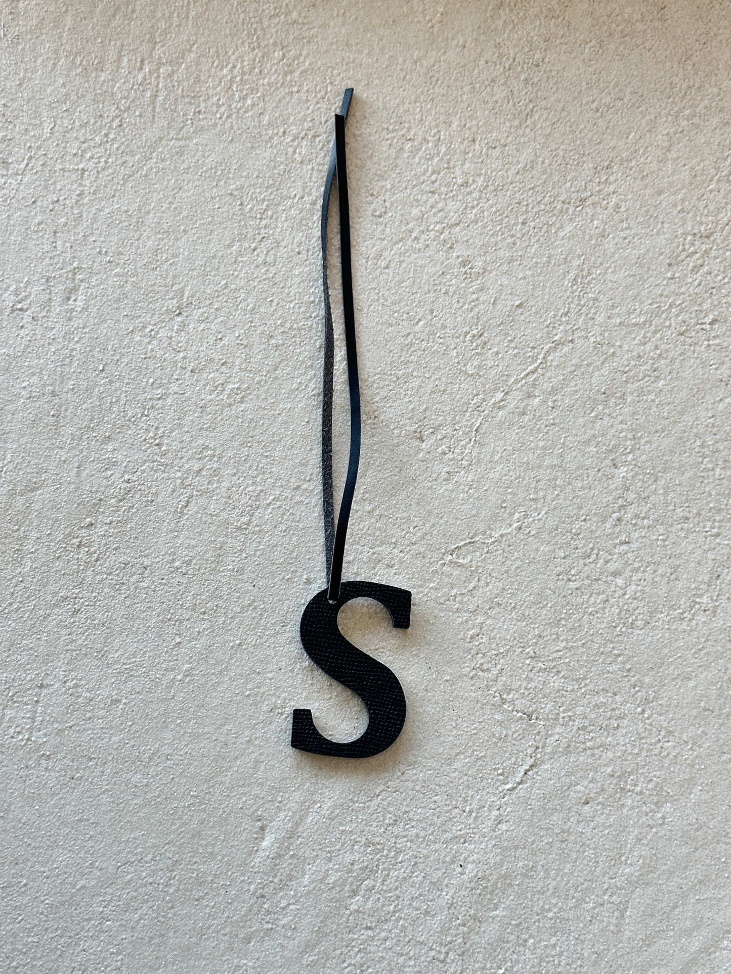 Letter S Black