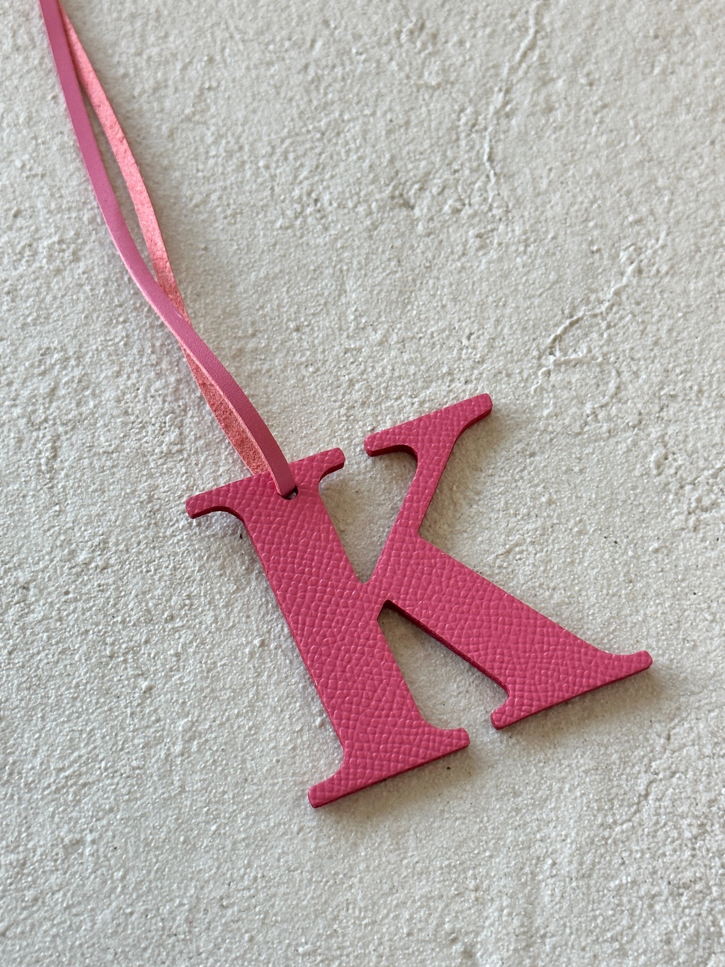 Letter K Pink
