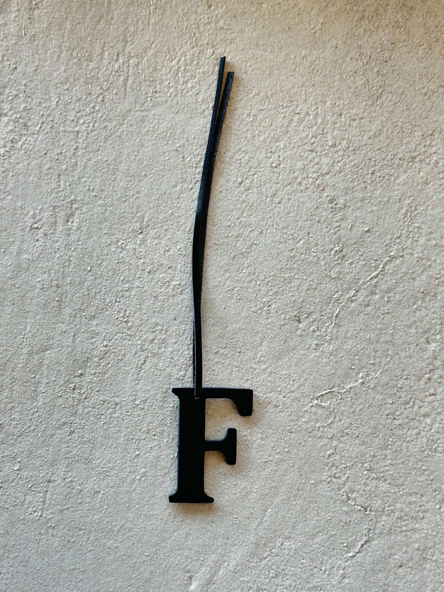 Letter F Black