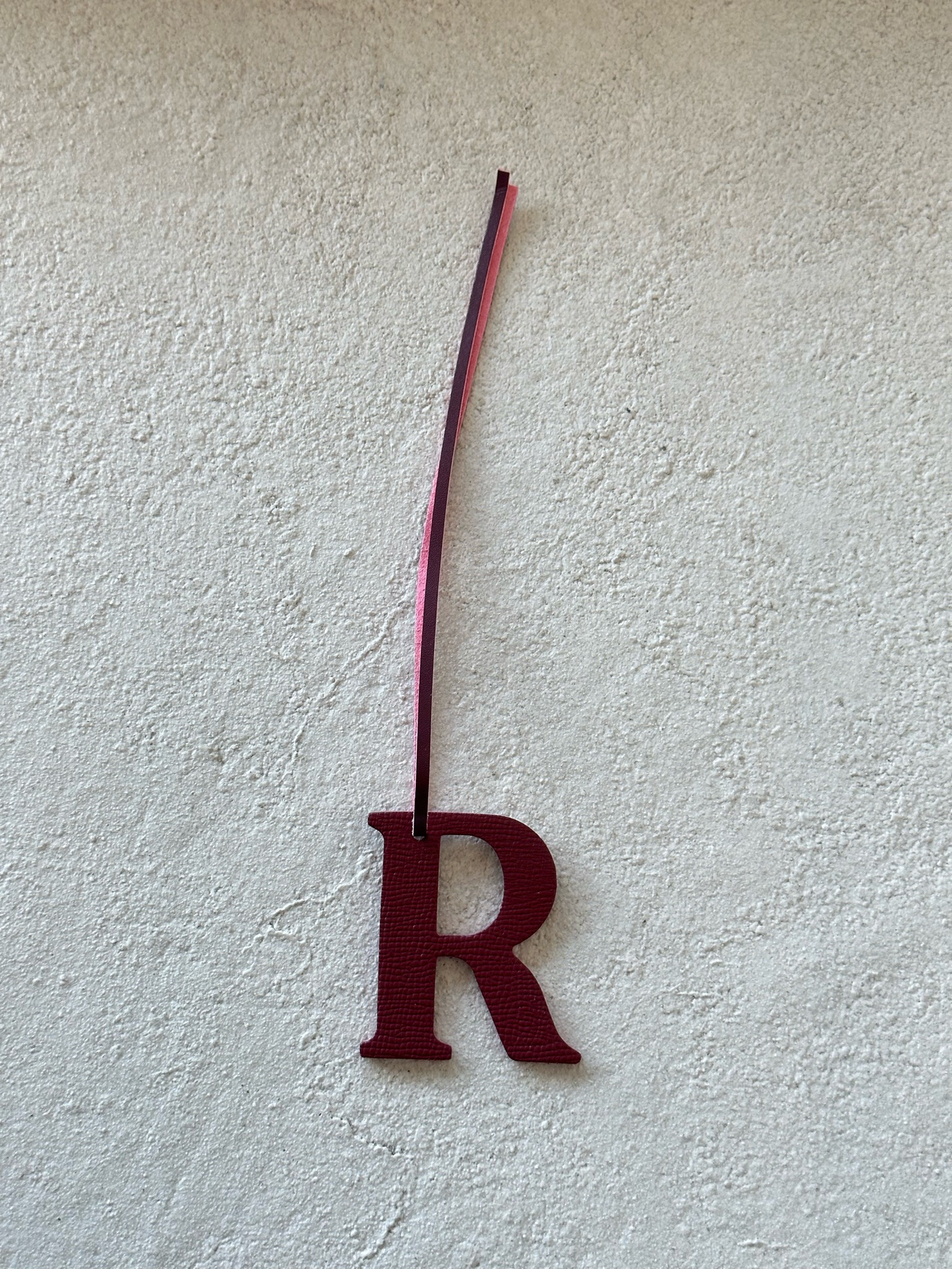 Letter R Red