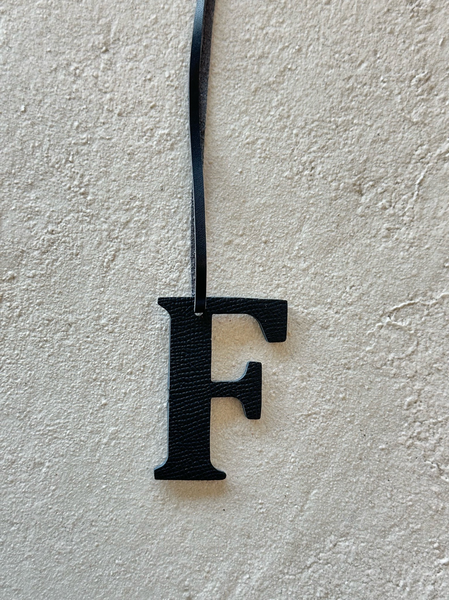Letter F Black