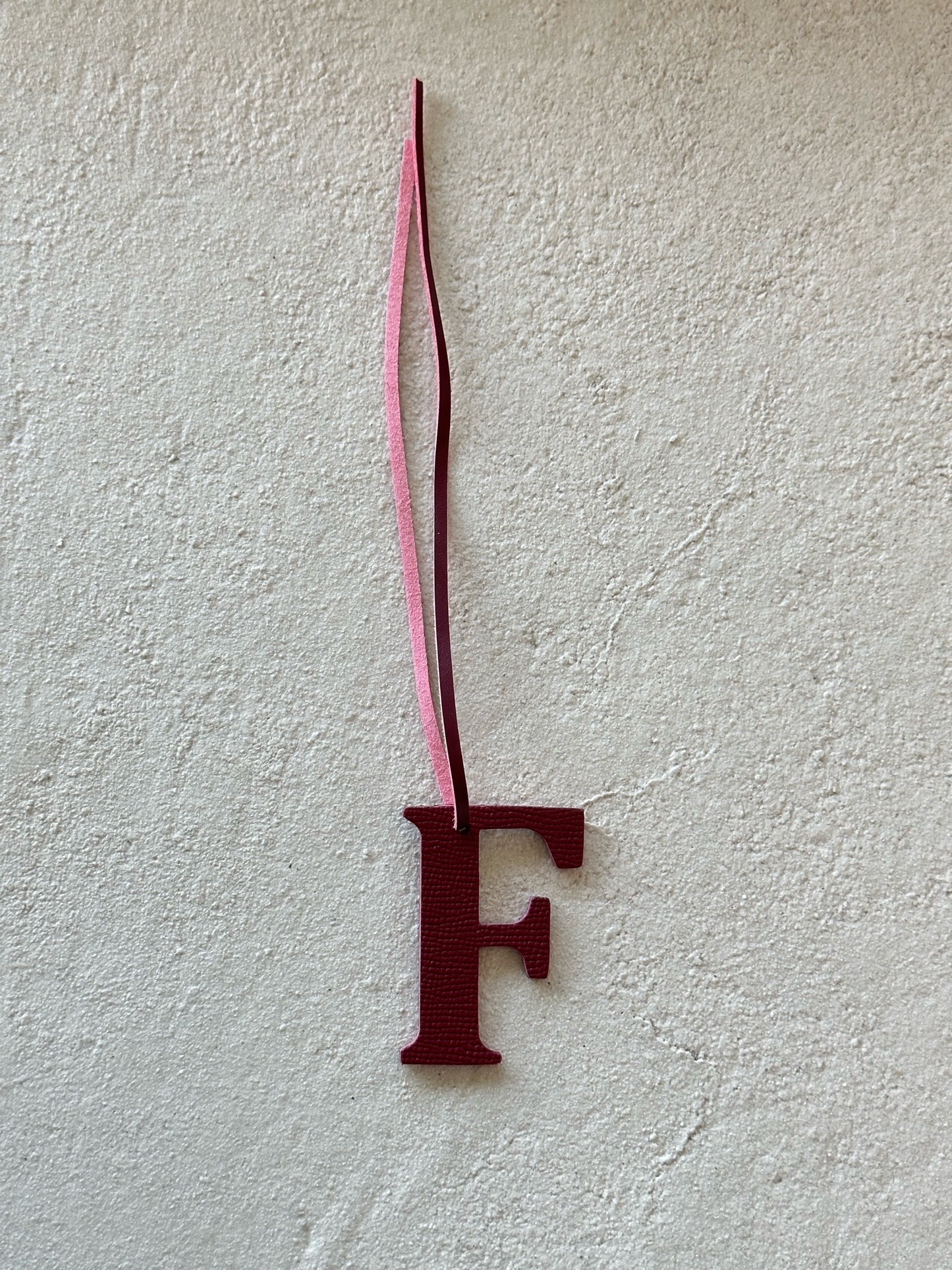 Letter F Red