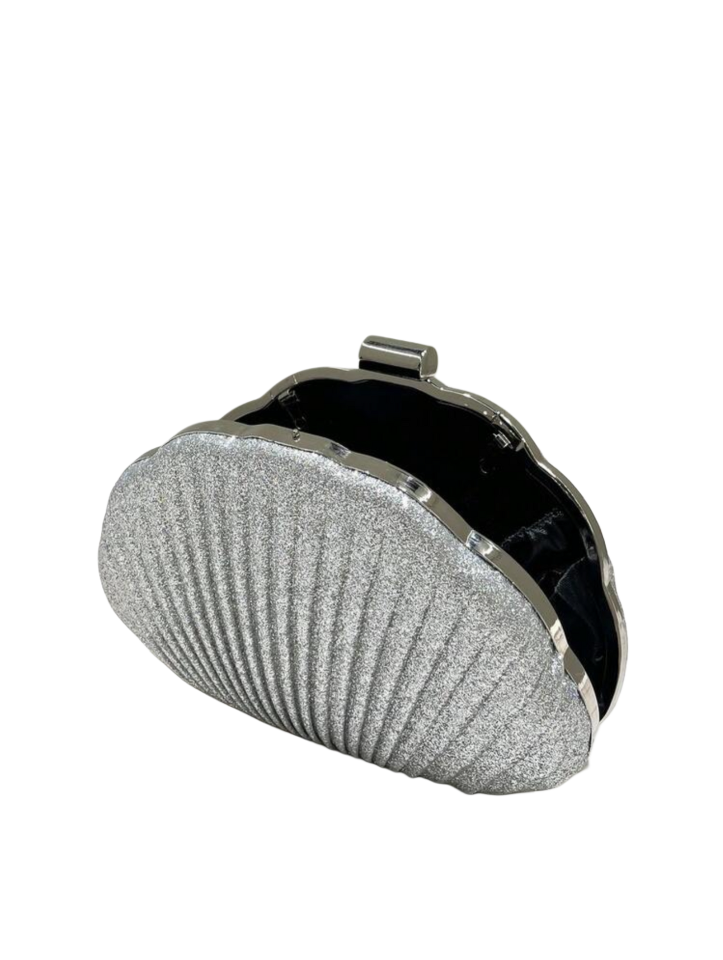 Celié clutch silver