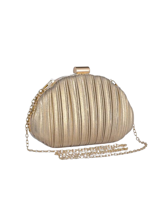 Celié clutch gold
