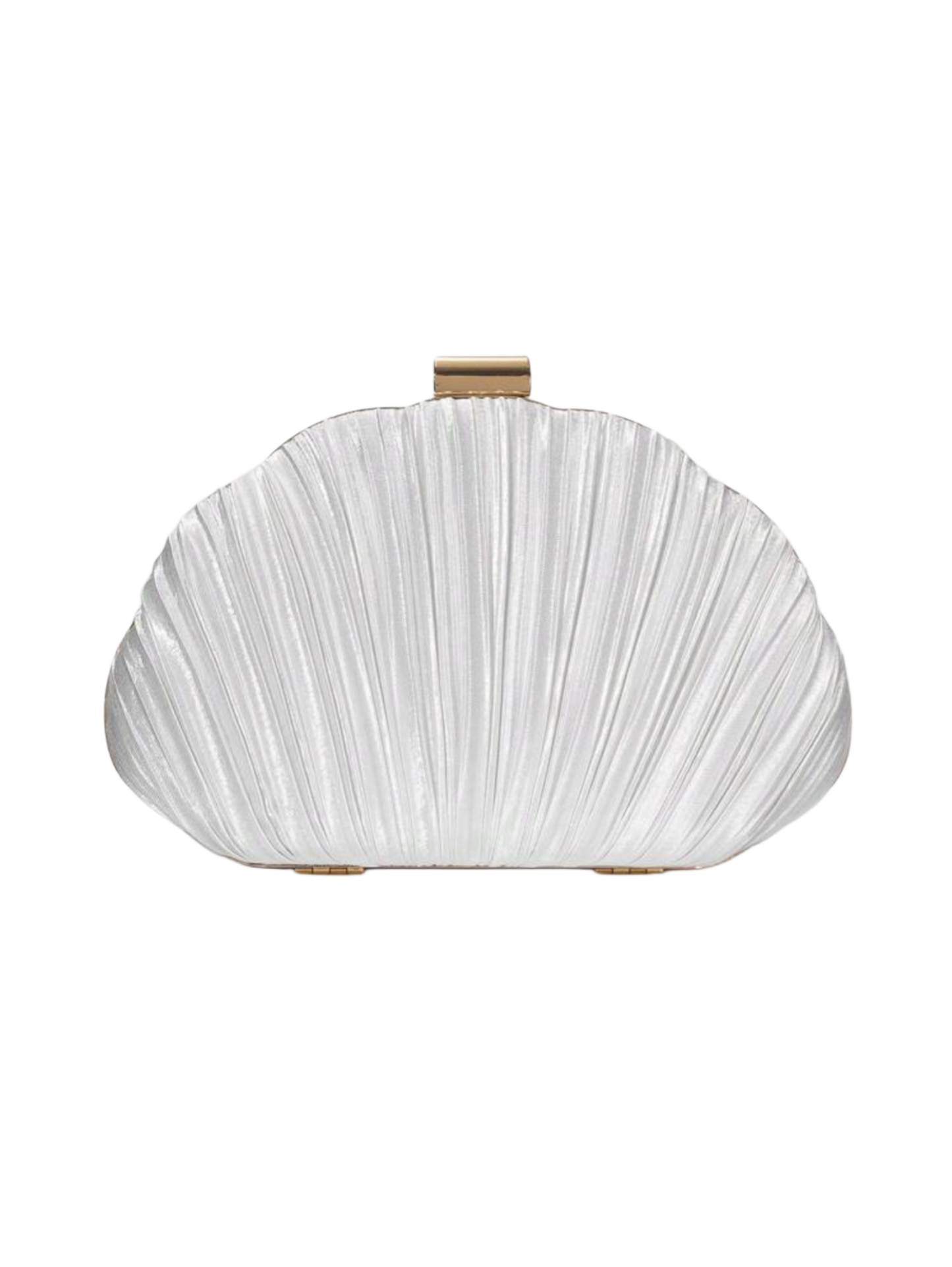 Celié clutch white