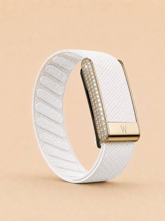 Sparkle whoop5 gold metal white