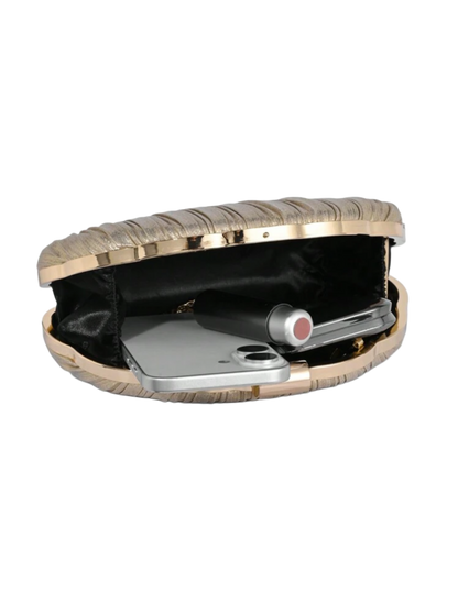 Celié clutch gold