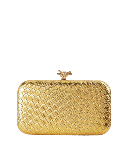 Elira clutch gold