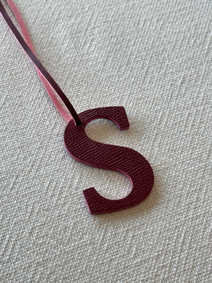 Letter S Red