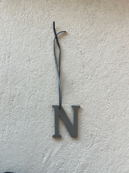 Letter N Grey