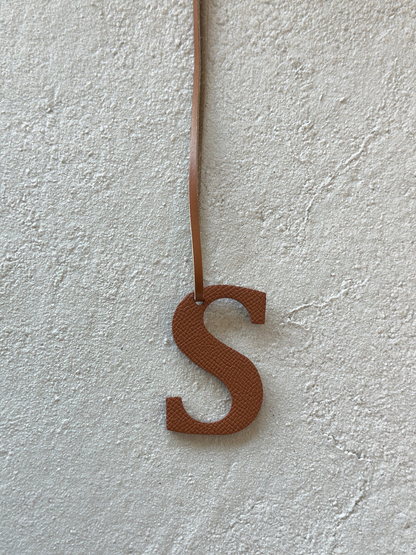 Letter S Brown