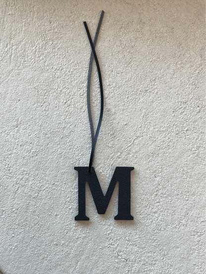 Letter M Black