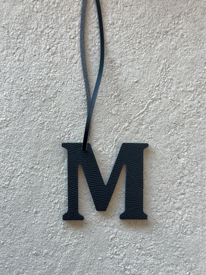 Letter M Black