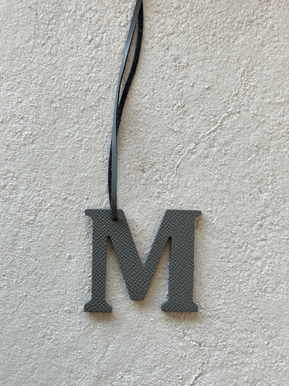 Letter M Grey
