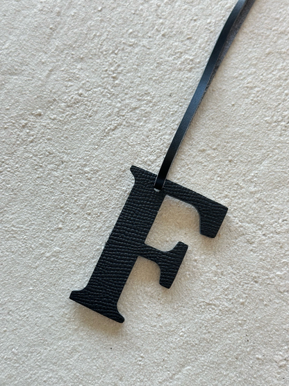 Letter F Black