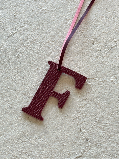 Letter F Red