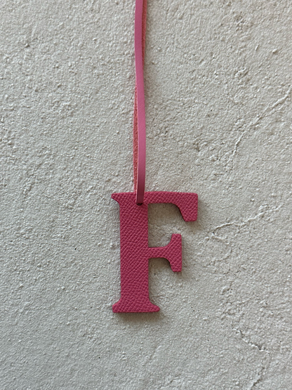 Letter F Pink