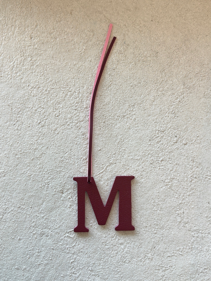 Letter M Red