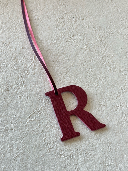 Letter R Red