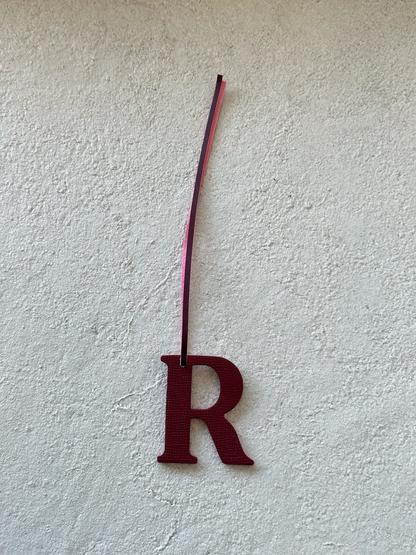 Letter R Red