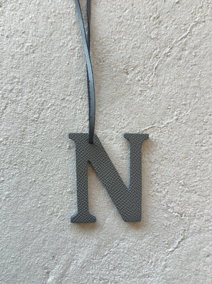 Letter N Grey