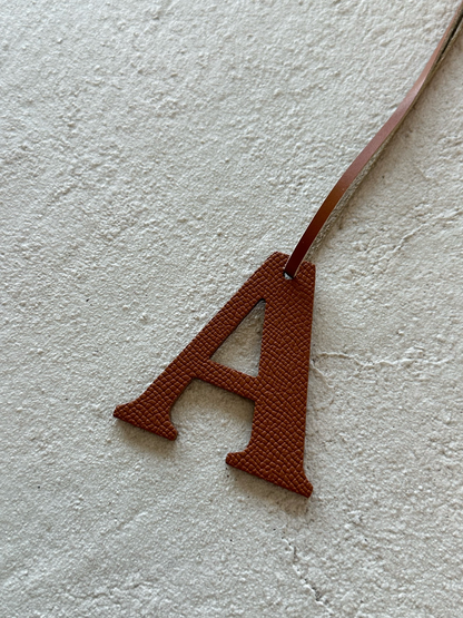 Letter A brown