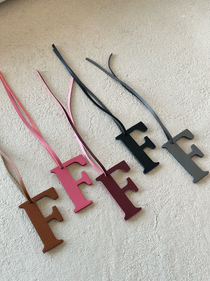 Letter F Grey