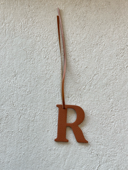 Letter R Brown