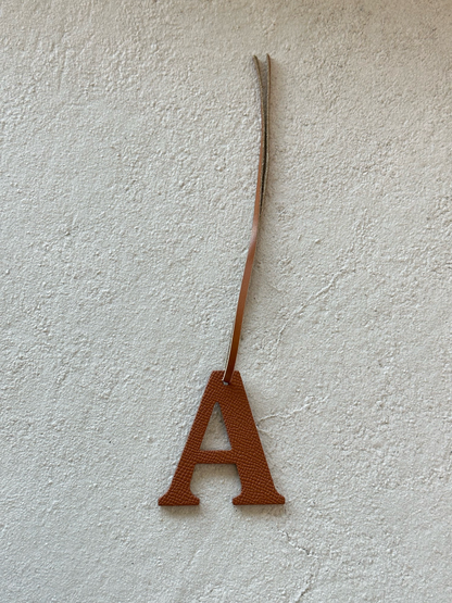 Letter A brown