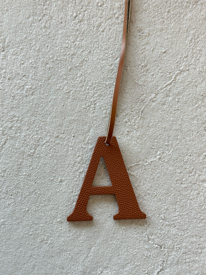 Letter A brown