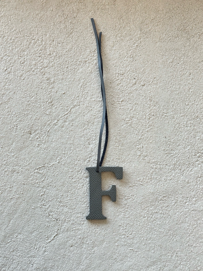 Letter F Grey
