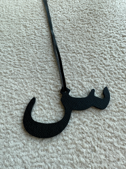 Letter س Black
