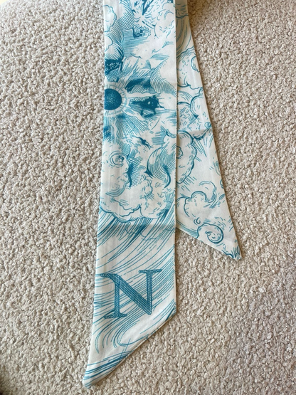 Scarf Letter N