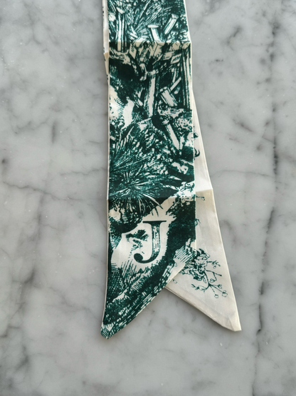 Scarf Letter J