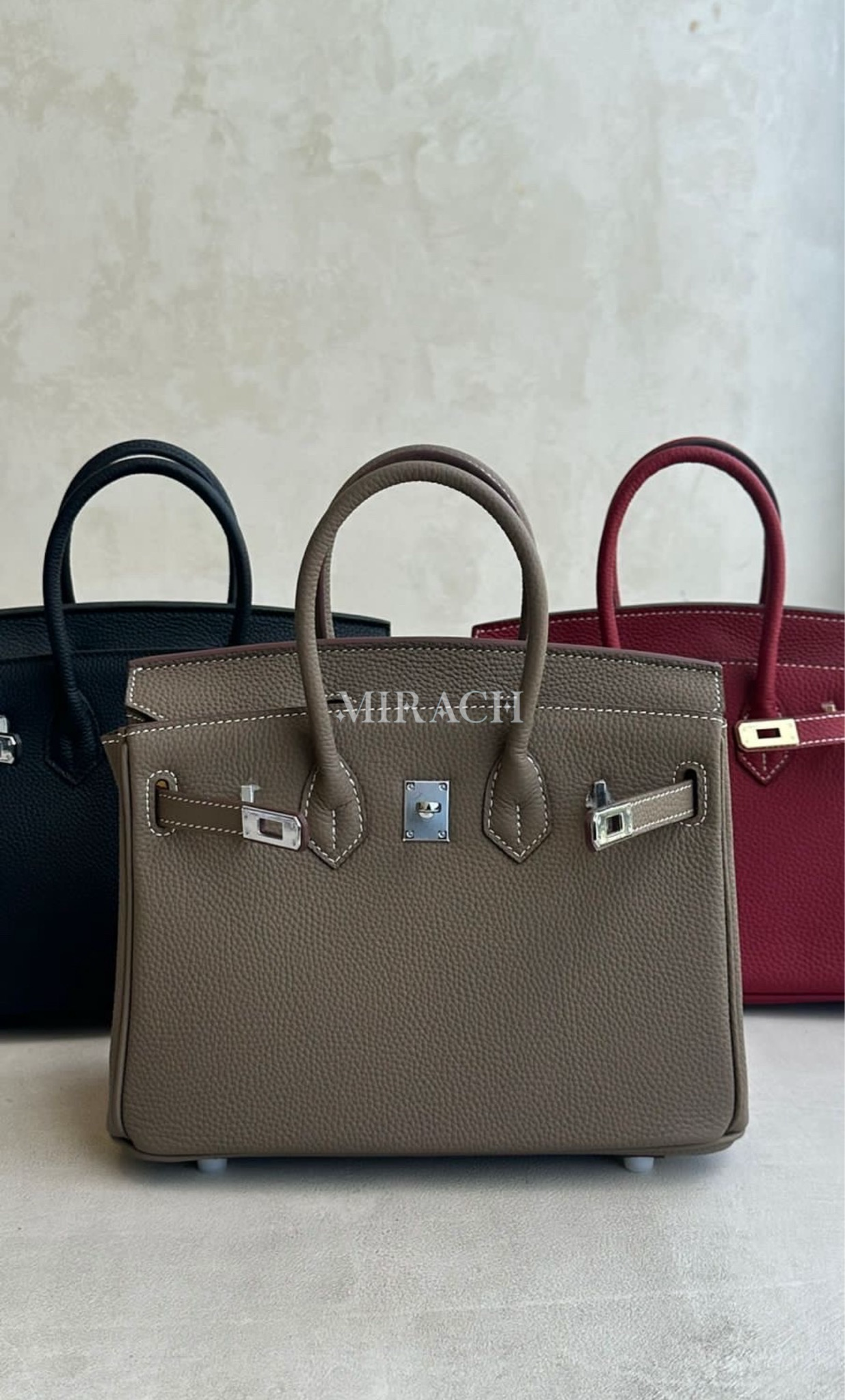 Birkin 25CM Taupe