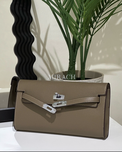 KellyClutch Taupe