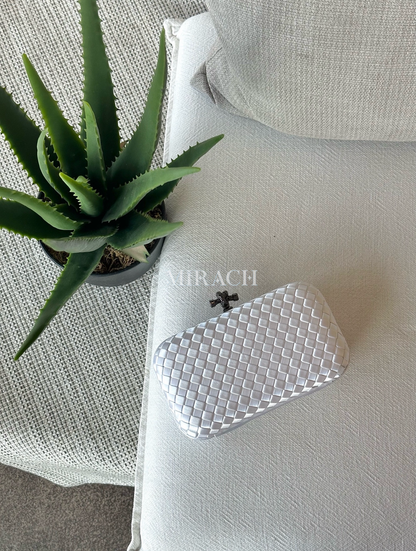 Bottega Clutch White