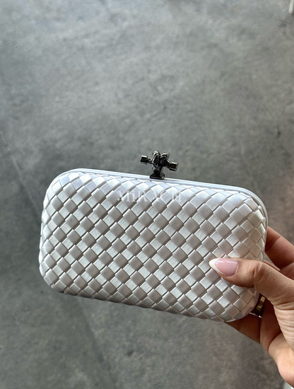 Bottega Clutch White
