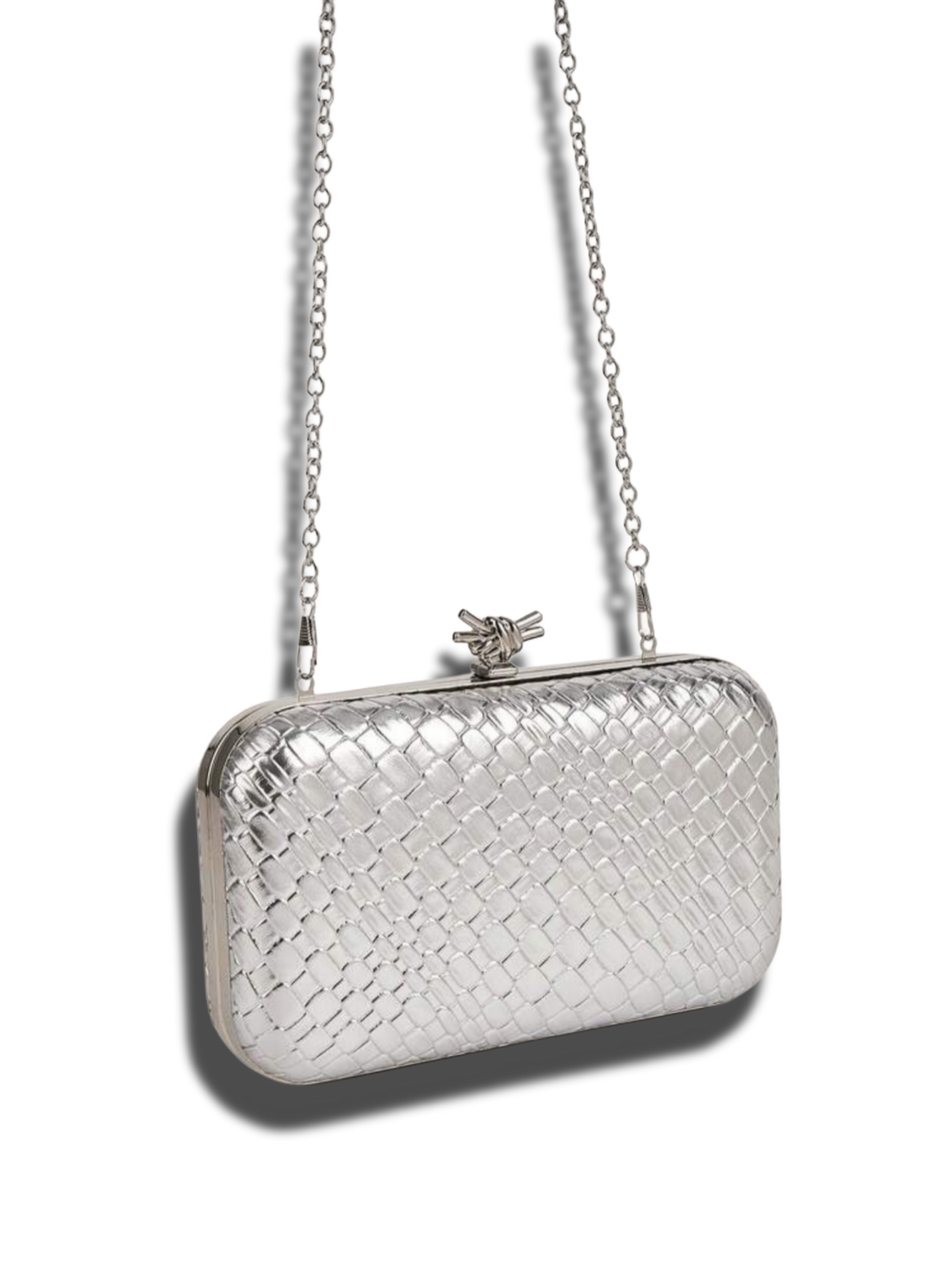 Elira clutch silver