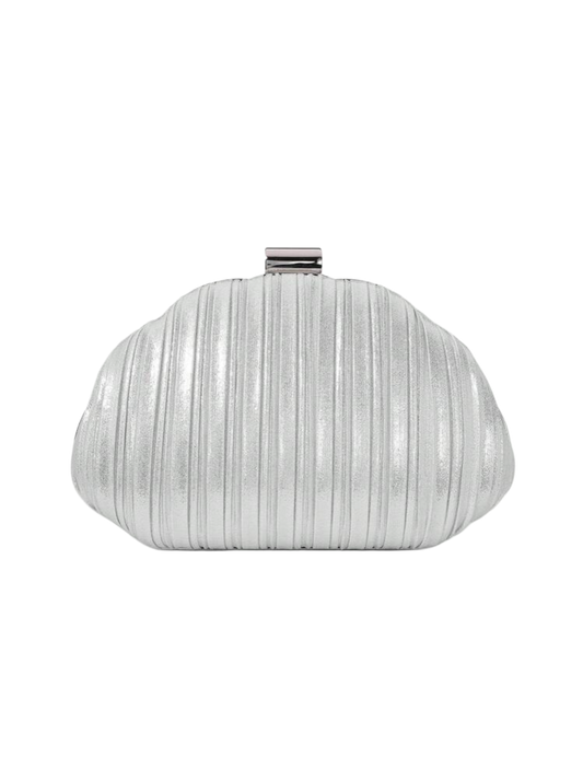 Celié clutch silver