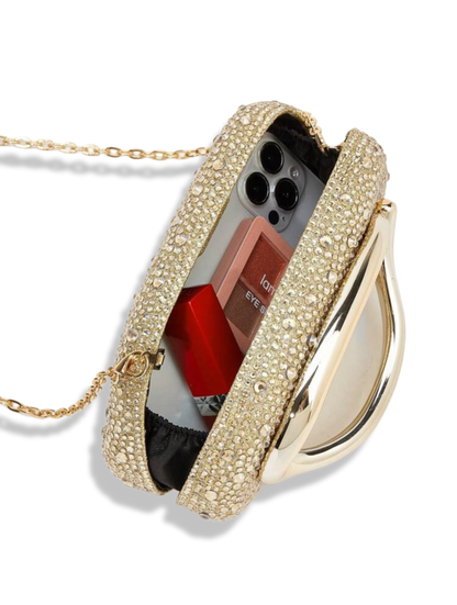 ORA clutch sparkle gold