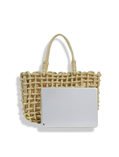 Léane tote gold