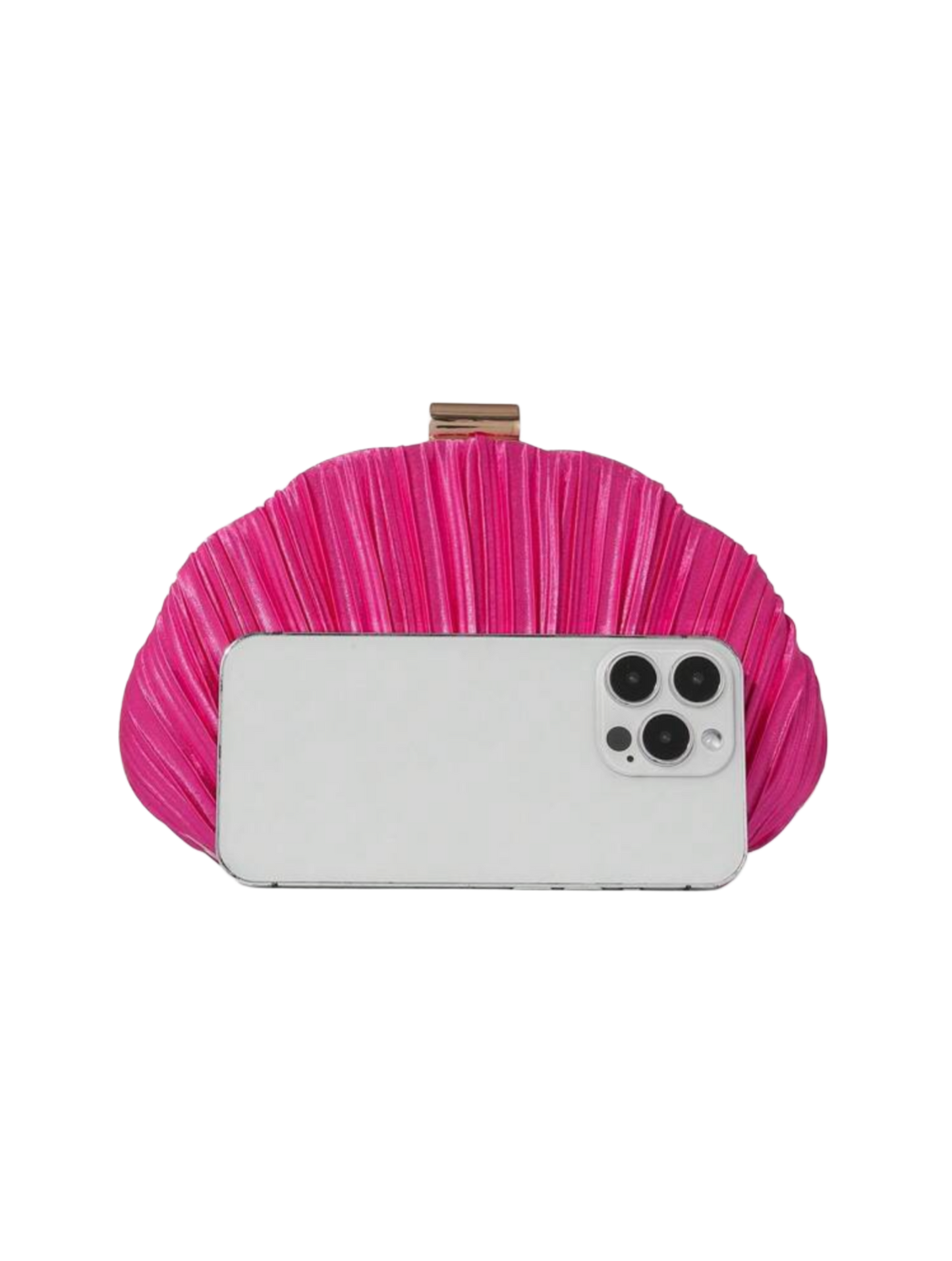 Celié clutch pink