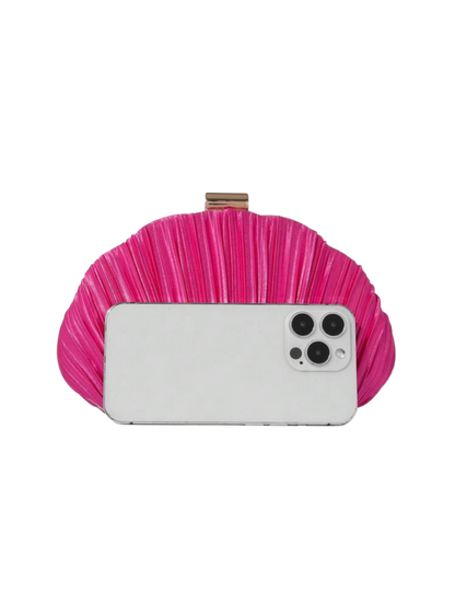 Celié clutch pink
