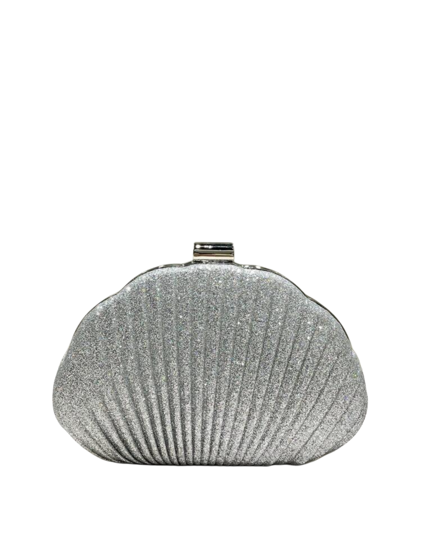 Celié clutch silver