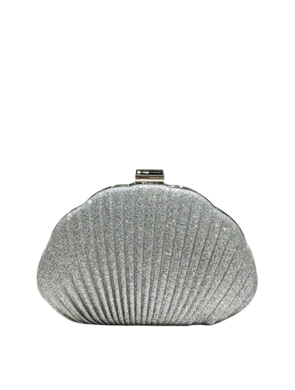 Celié clutch silver