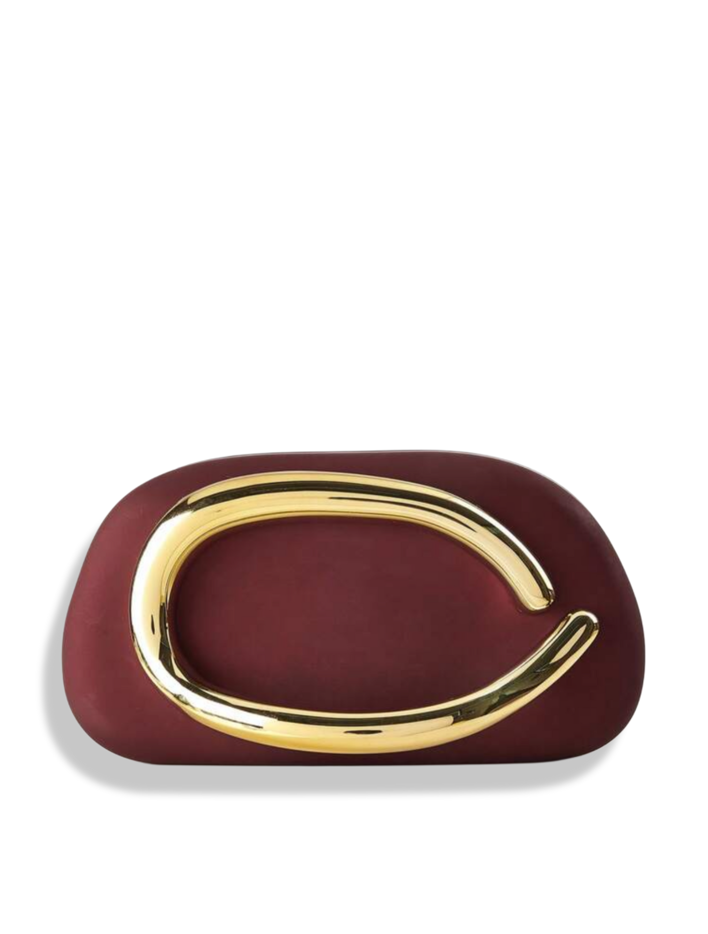 ORA clutch maroon