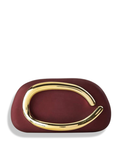 ORA clutch maroon