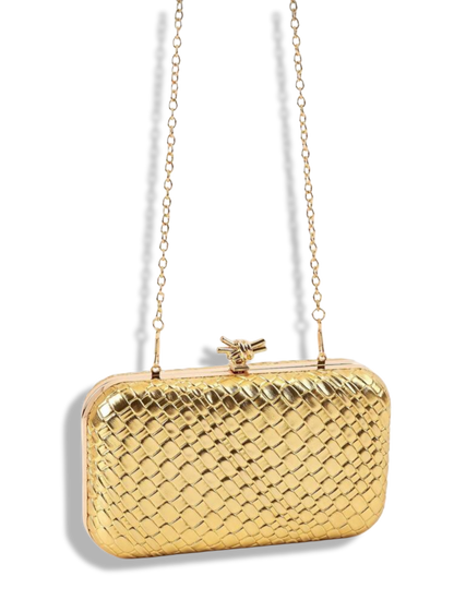Elira clutch gold